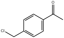 1-[(4-CHLOROMETHYL)PHENYL]ETHANONE 结构式