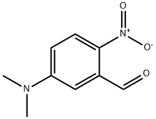 5-(二甲氨基)-2-硝基苯甲醛 结构式