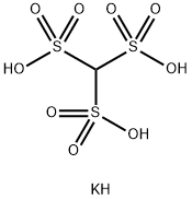 甲烷三磺酸三钾盐 结构式