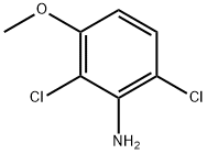 2,6-二氯-3-甲氧基苯胺 结构式