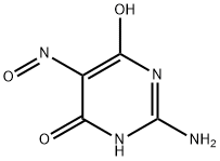 2-Amino-5-nitroso-4,6-pyrimidinediol 结构式