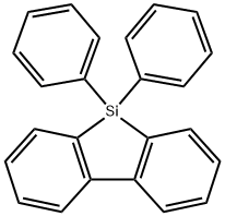 9,9-二苯基-9<I>H</I>-9-硅杂芴 结构式