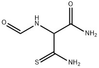 3-amino-2-(formylamino)-3-thioxoPropanamide 结构式