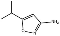 5-异丙基异噁唑-3-胺 结构式