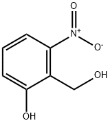 2-(Hydroxymethyl)-3-nitrophenol 结构式