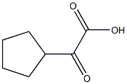 2-cyclopentyl-2-oxoacetic acid 结构式