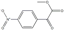 4-硝基苯乙醛酸甲酯 结构式