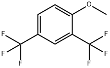 1-甲氧基-2,4-双(三氟甲基)苯 结构式