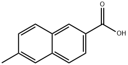 6-甲基-2-萘羧酸 结构式