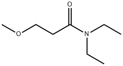3-甲氧基-N,N-二乙丙酰胺 结构式