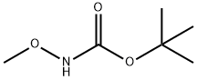 甲氧基氨基甲酸叔丁酯 结构式