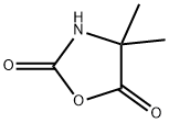 4,4-二甲基噁唑烷-2,5-二酮 结构式