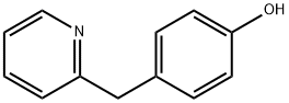 4-(pyridin-2-ylmethyl)phenol 结构式