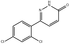 6-(2,4-二氯苯基)哒嗪-3-醇 结构式