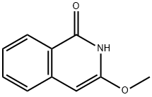 3-methoxy-1(2H)-Isoquinolinone 结构式