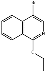 4-Bromo-1-ethoxyisoquinoline 结构式