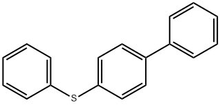 4-BIPHENYLYL PHENYL SULFIDE 结构式