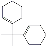 2,2-双(环己烯)丙烷 结构式