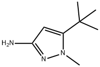 5-(叔丁基)-1-甲基-1H-吡唑-3-胺 结构式