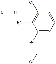 3-氯-苯-1,2-二胺盐酸盐 结构式