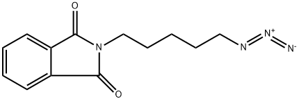 2-(5-Azidopentyl)-1H-isoindole-1,3(2H)-dione 结构式