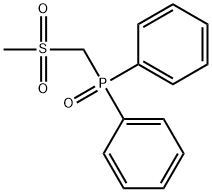 ((Methylsulfonyl)methyl)diphenylphosphine oxide 结构式