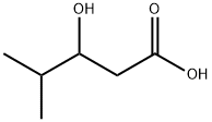 3-Hydroxy-4-methylvalerate 结构式