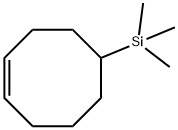 4-环辛烯基三甲基硅烷 结构式