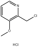 2-(氯甲基)-3-甲氧基吡啶盐酸盐 结构式