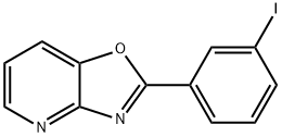 2-(3-Iodophenyl)oxazolo[4,5-b]pyridine 结构式