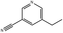 5-Ethylnicotinonitrile 结构式