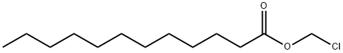 氯甲基月桂酸酯 结构式
