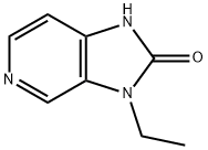 3-ethyl-1H,2H,3H-imidazo[4,5-c]pyridin-2-one 结构式