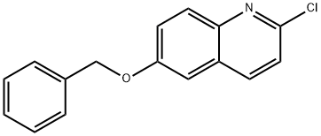 6-(Benzyloxy)-2-chloroquinoline 结构式