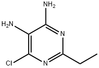 6-Chloro-2-ethylpyrimidine-4,5-diamine 结构式