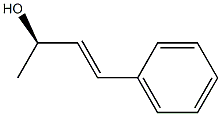 (2R,3E)-4-phenyl-3-buten-2-ol 结构式