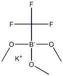 三甲氧基(三氟甲基)硼酸钾 结构式