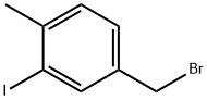 4-溴甲基-2-碘-1-甲基苯 结构式