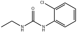 1-(2-CHLOROPHENYL)-3-ETHYLUREA 结构式