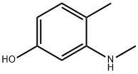 4-METHYL-3-(METHYLAMINO)PHENOL 结构式