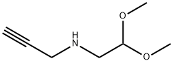 N-(2,2-dimethoxyethyl)-2-Propyn-1-amine 结构式
