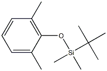 Silane, (1,1-dimethylethyl)(2,6-dimethylphenoxy)dimethyl- 结构式