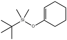 Silane, (1-cyclohexen-1-yloxy)(1,1-dimethylethyl)dimethyl- 结构式