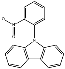 9-(2-硝基苯基)-9H-咔唑 结构式