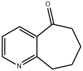 6,7,8,9-tetrahydro-5H-cyclohepta[b]pyridin-5-one 结构式