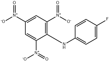 N-(4-FLUOROPHENYL)PICRYLAMINE 结构式