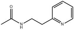 N-(2-(吡啶-2-基)乙基)乙酰胺 结构式
