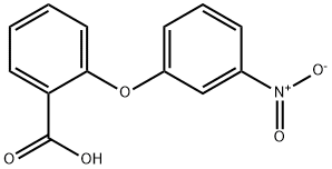 2-(3-nitrophenoxy)Benzoic acid 结构式