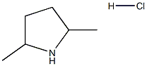 2,5-二甲基吡咯烷盐酸盐 结构式