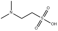 2-(二甲氨基)乙烷-1-磺酸 结构式